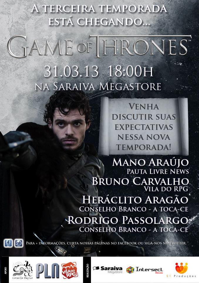 Game of Thrones na Saraiva Megastore!